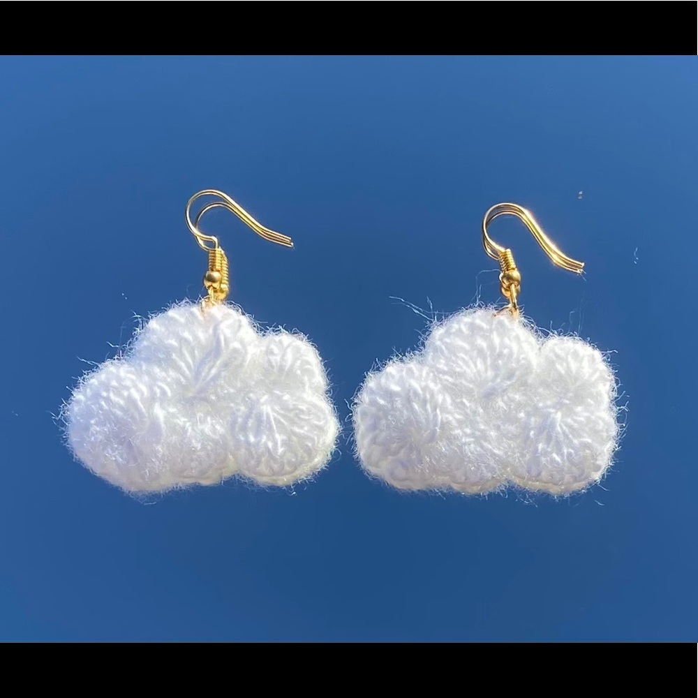Cloud earrings